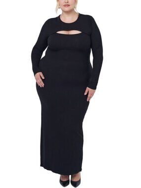 Edited by Remi Bader Cutout Knit Dress